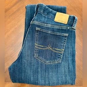 Lucky Brand Sweet Jean Boot. Mid-rise. Size 6/28 Long. Very good used condition.